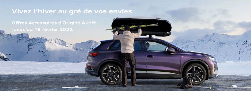 Audi : 15 % de réduction sur une sélection d'accessoires pour les